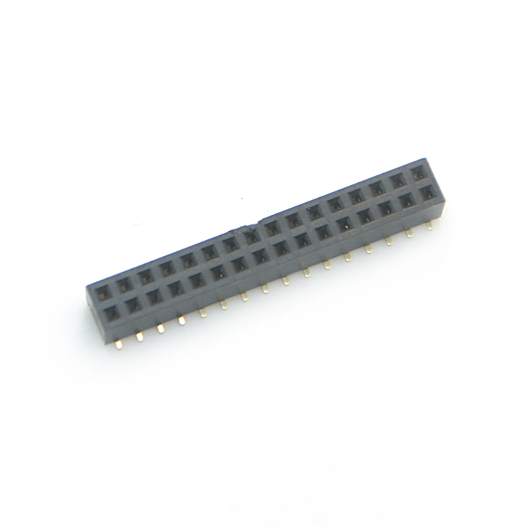 2.0mm雙排SMT塑高4.3排母連接器