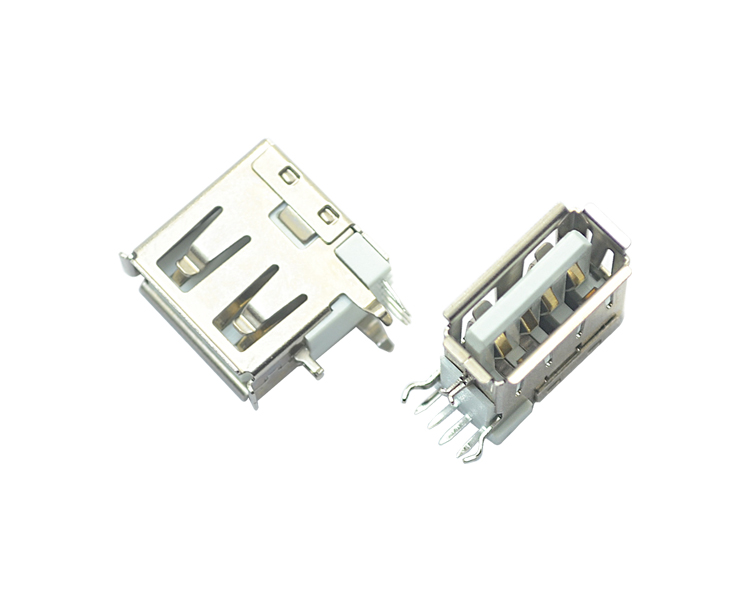USB-A/F-4P側插短體連接器