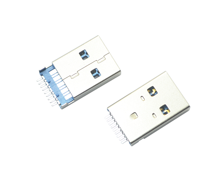 USB3.0間距AM-SMT沉板式連接器